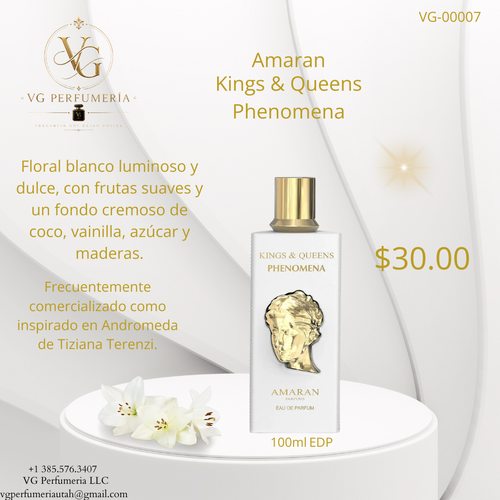 Amaran Kings & Queens Phenomena - Eau de Parfum Femenino